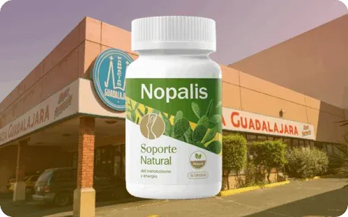 Farmacias Guadalajara — disponibilidad de Nopalis